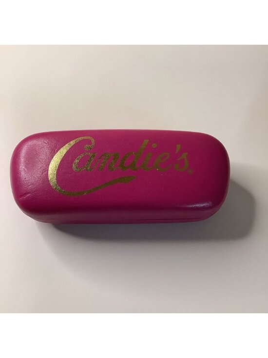 Candie’s Vintage Hot Pink Hard Shell Eyeglass Case 6.25\